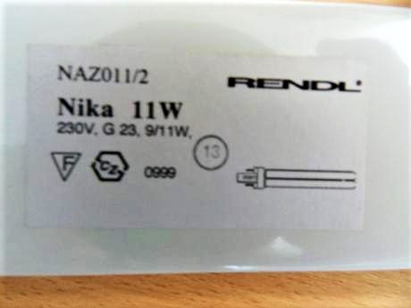 Podlinkové svietidlo neónka rendl,