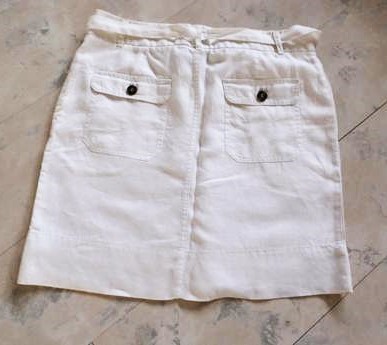 Letná ľanová sukňa m/l, m