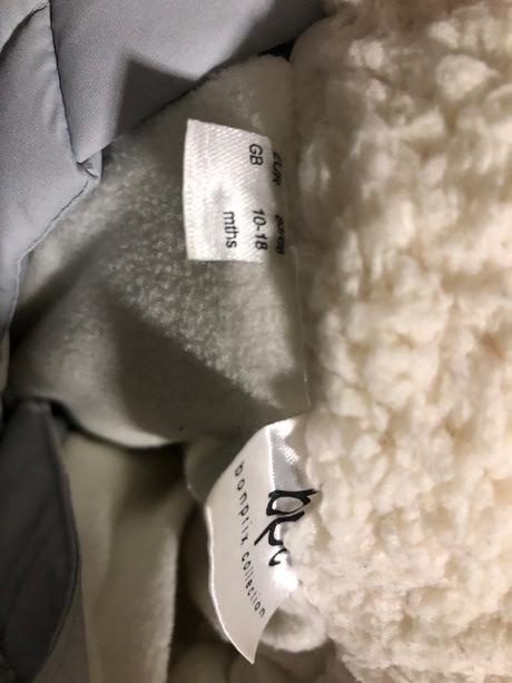 Zimný overal, fusak, bonprix,80