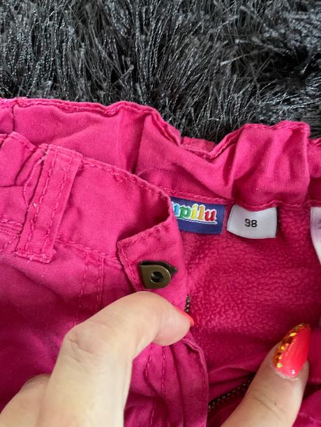 Zateplené nohavice, lupilu,98