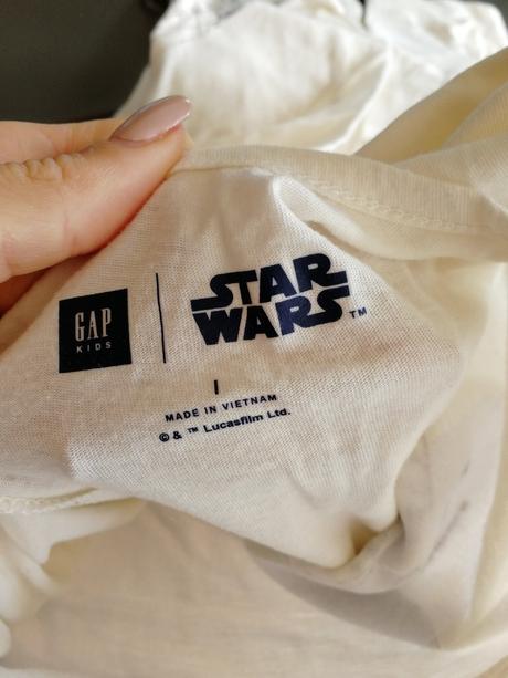 Tričko star wars, gap,140