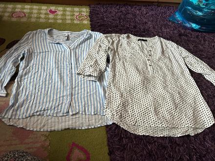 Sada 2 ks košieľ veľ. m, m