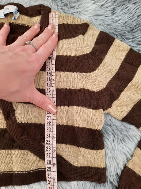 Svetrové bolerko so zlatou nitou, zara,134