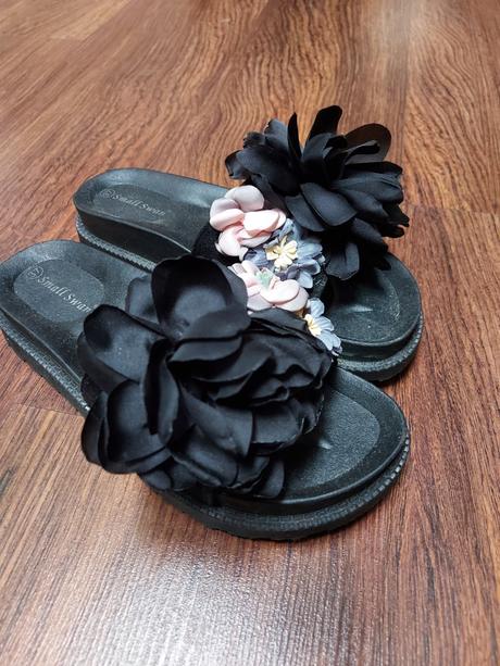 Gumene šľapky s ruzou 37, 37