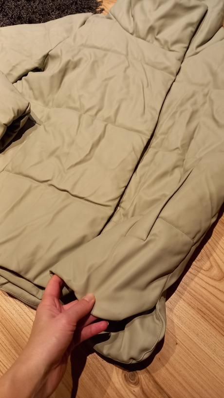 Koženková zimná bunda, reserved,xs