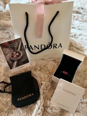 Pandora original koralka-privesok krystalove srdce, pandora