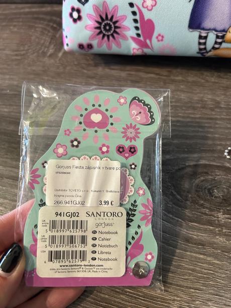 Santoro - kompletik do školy , peracnik, zapisnik,