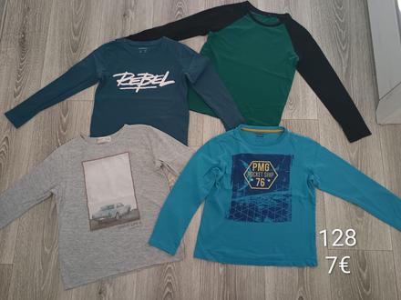 Tričká s dlhým rukávom, zara,128