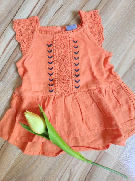 Next baby top, šaty s volánikmi, next,68 / 74