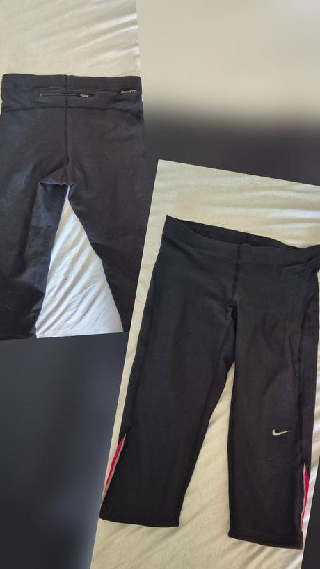 3/4 leginy, nike,xs