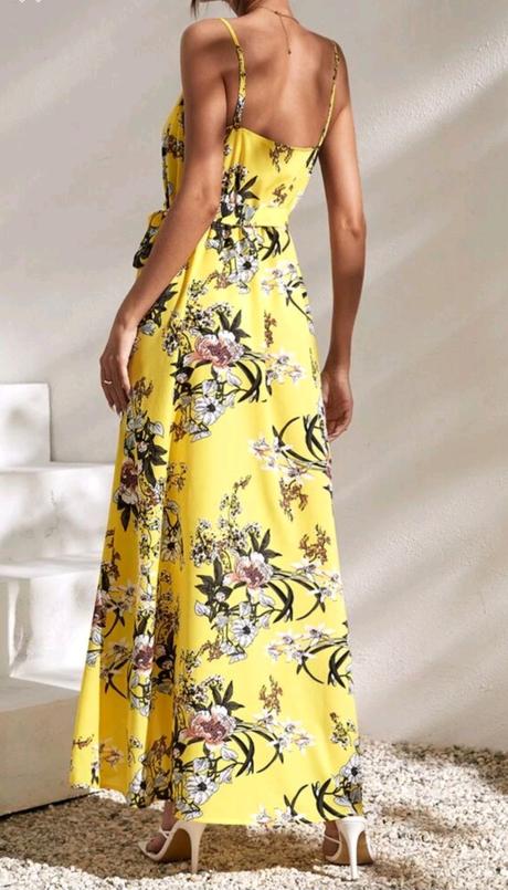 Šaty dlhé kvetina poštovné zdarma, l / m / s / xl / xs