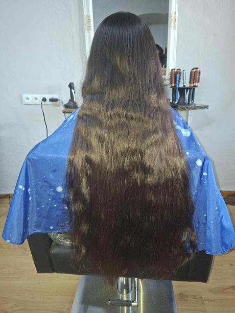 Ľudske vlasy na predlzenie,