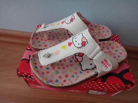 Detské žabky hello kitty, setino,28