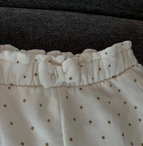 Len oprate nohavice krasne s maslickou, c&a,86