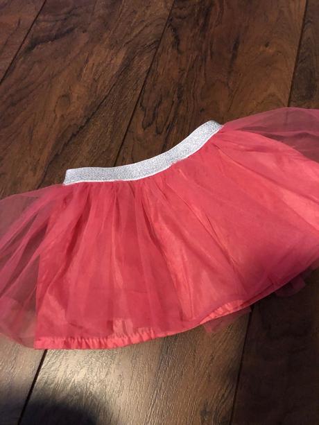 Detská ružová tutu sukňa, f&f,80