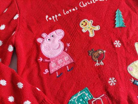 Vianočný sveter peppa pig veľ.98, 98