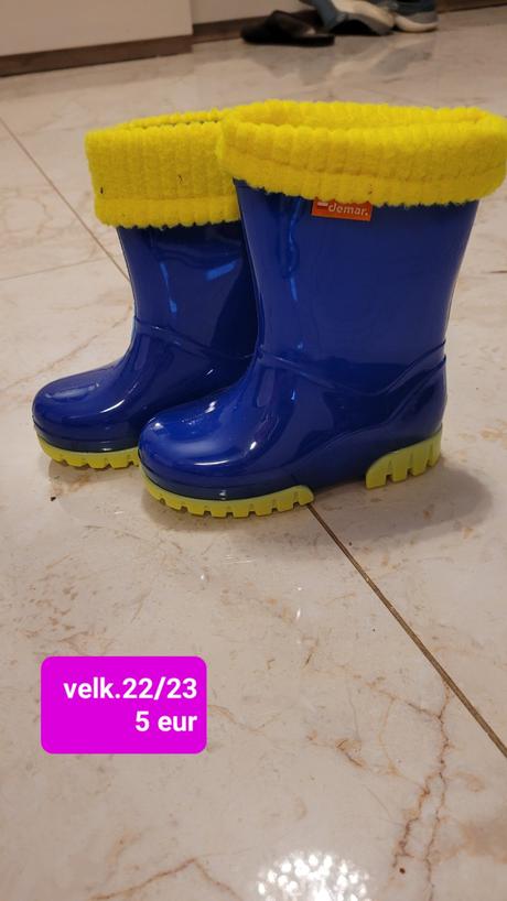 Chlapčenské gumáky, 22