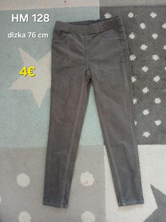 Mencestrove nohavice 128, h&m,128