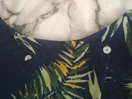 Letný top/crop top s voľným chrbtom, s