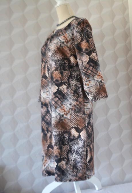 Dámske vzorované šaty dazzling, veľ. l, l
