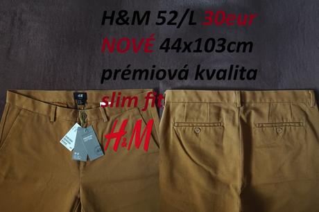 Cargo nohavice hm (kapsáče), h&m,l / m