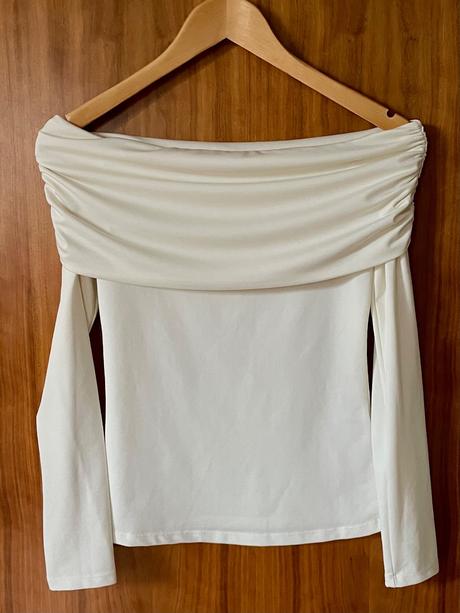 Na-kd krémovo biele s odhalenými ramenami xxs 32, 32