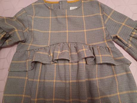 Šaty karované, zara,140