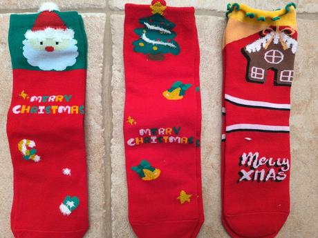 Vianočné ponožky 32-35, 32