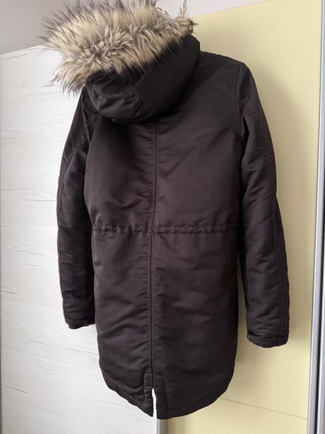 Zimna tepla bunda, h&m,158