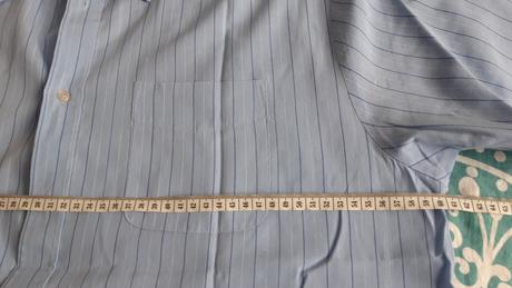 Košeľa jemný pásik, xl