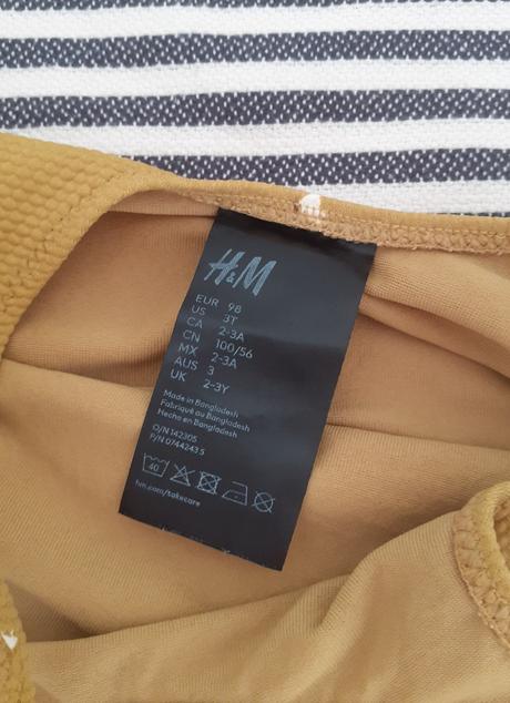 Dievcenske plavky h&m 98, h&m,98