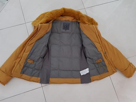 Calvin klein bunda s kožušinou, calvin klein,m