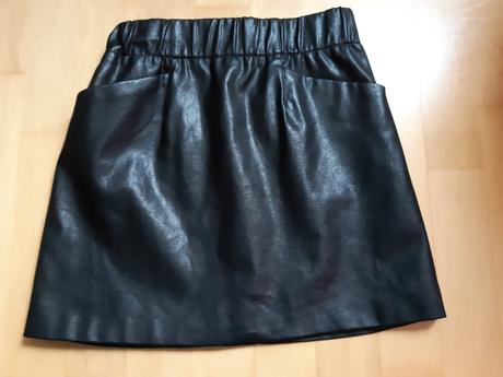 Koženková sukňa 146/152, 146
