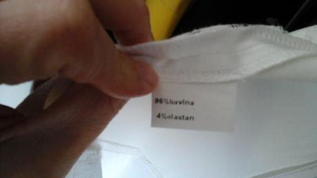 Sako s pasikavym golierom kratky rukav 1xpouzite, 40