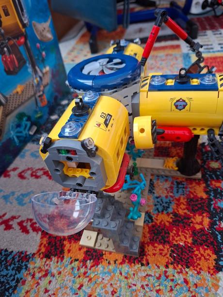 Lego 60265 oceanska zakladna - kompletný top stav,