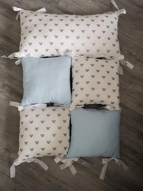 Mantinel vankúšikový do postieľky, šírka (cm): 30,dĺžka (cm): 60