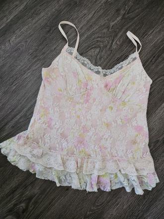 Romanticky top xs-s, s