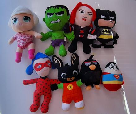 Hrdinovia z rozpravok, od 15cm do 30cm,