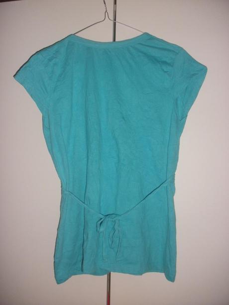 Tyrkysové tričko, s
