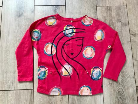 Tricko s dlhym rukavom, benetton,128