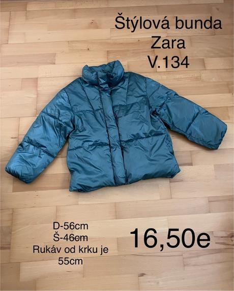 Páperová bunda, zara,134