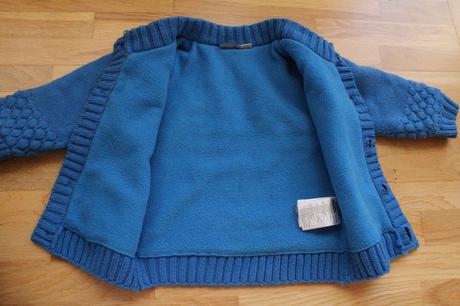 Zateplený svetrík / bunda, lupilu,80