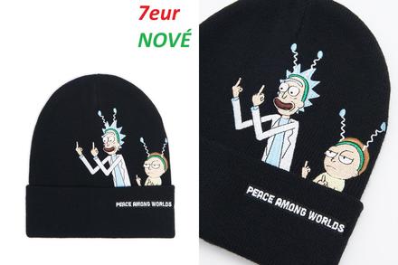 Zimná čiapka rick and morty čierna 1, 