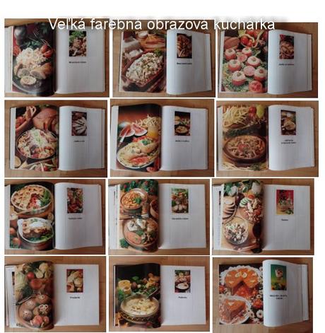 5x kuchárske knihy,