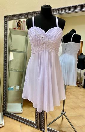 Biele šaty vo veľkosti m/l, l / m