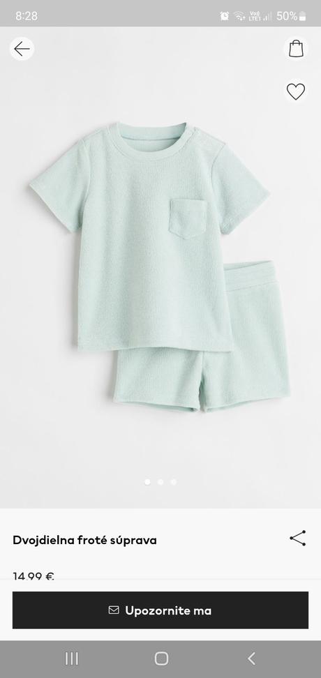 Froté súpravka h&m 92, h&m,92