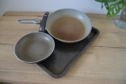 Kuchynský set, 2x panvica s kameninovým povrchom,
