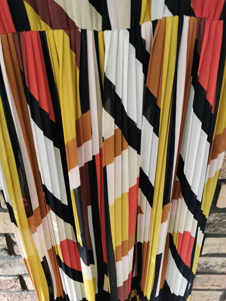 Nové plisovanej šaty s podšívkou, c&a,40