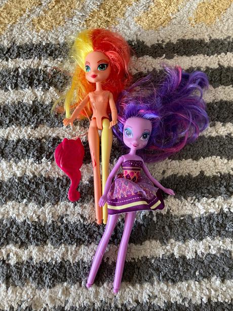 Monster high bábiky a hrebeň, 