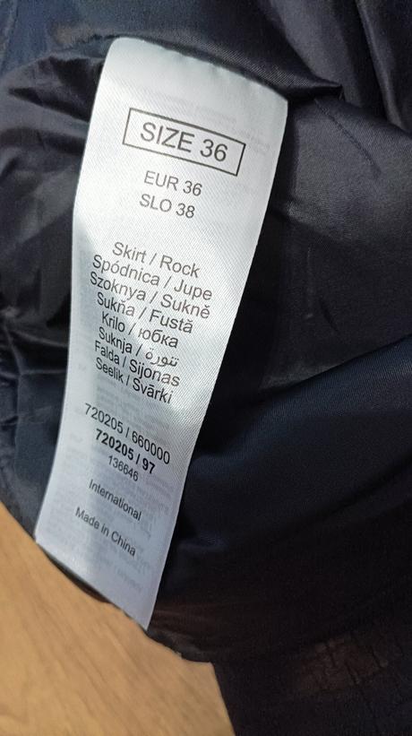 Pekná koženková sukňa orsay s, orsay,s